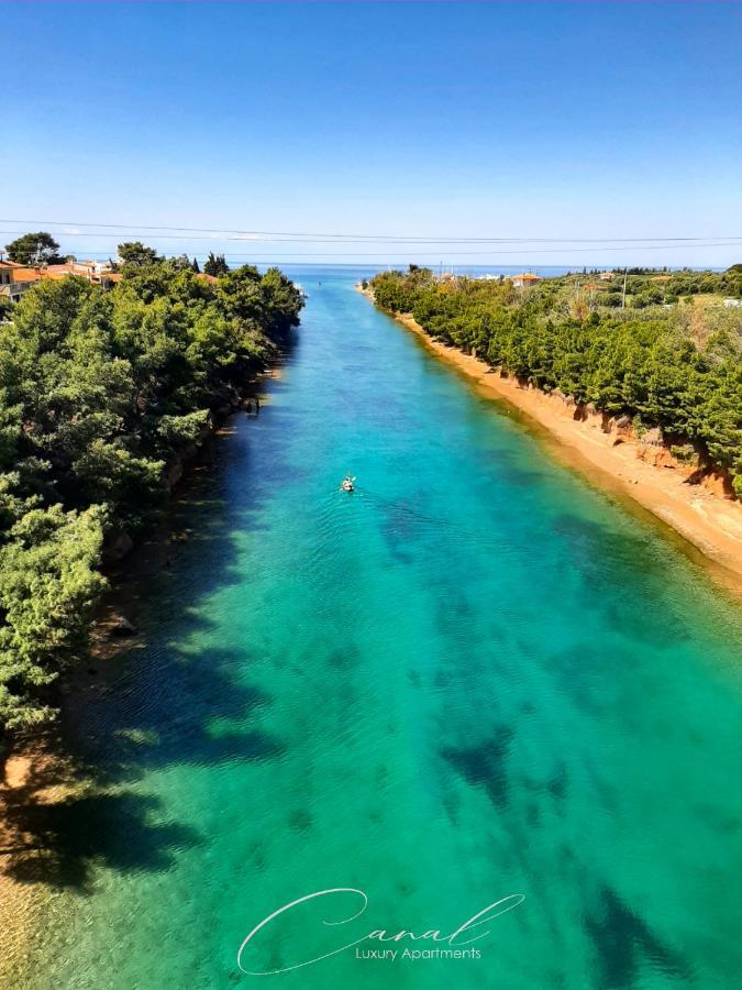Canal Luxury Apartments Néa Potídea Kültér fotó